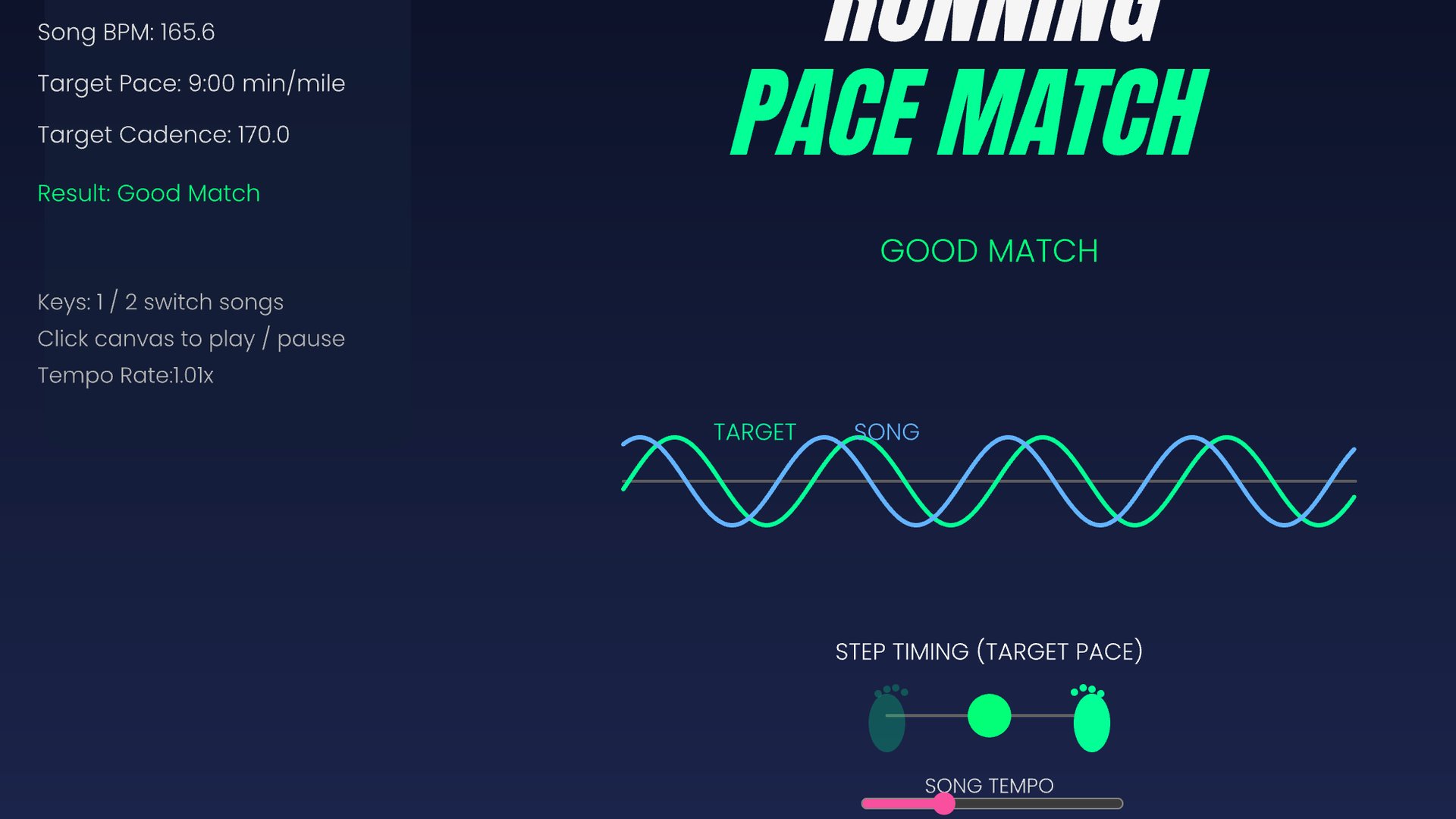 Runner Pace Match